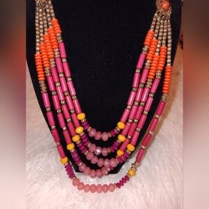 Multicolor Beaded Necklace